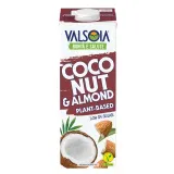 Coconut, almond drink VALSOIA, 1 l