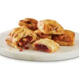 Buns with raspberry filling
