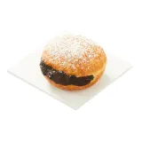 Yeast donut with chocolate filling