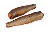 Hot smoked Argentine sea pike (lat. Merluccius hubbsi), 1 kg