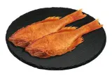 Hot smoked deep sea perch (Sebastes alutus), 1 kg