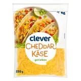Grated cheese CLEVER CHEDDAR, 250 g