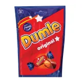 Milk chocolate candies FAZER DUMLE with toffee filling, 120 g