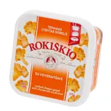 Processed cheese with chanterelles ROKIŠKIO, 22% fat, 175 g