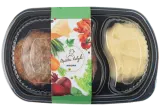 Fried pork cutlets with mashed potatoes, 300 g