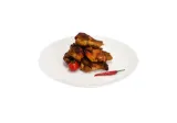 Fried ŽARIJOS broiler chicken thighs spicy marinated without antibiotics, 1 kg