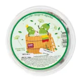 Pickled cucumbers in a bucket, 600 g