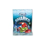 Gummy candies VIDAL JELLY SHARKS, 100 g