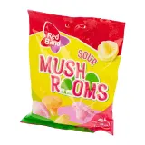 Gummy candies RED BAND SOUR MUSHROOMS, 100 g