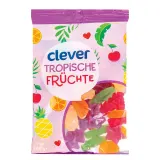 Tropical fruit gummy CLEVER, 300 g
