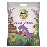 Organic gummy DINOZAURAI, 75 g