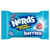 Candy NERDS GUMMY CLUSTERS VERY BERRY, 45 g