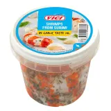 Large Surimi Shrimp VIČI in Garlic Oil, 320 g