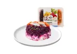 Layered salad with herring, 1 kg