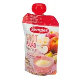 Ready-to-eat rice and oat porridge with apples and peaches, (from 6 months) SEMPER, 120 g