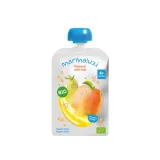 Органическая каша MARMALUZI манго, банан, груша, овсянка, 6 месяцев, 90 г