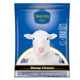 Sheep milk cheese slices