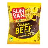 Быстро готовящиеся лапша со вкусом говяжьего бульона SUN YAN, 60 г