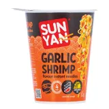Garlic shrimp flavor instant noodles SUN YAN, 65 g