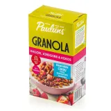 Granola with raspberries and strawberries PAULUNS, 450 g