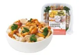 Layered herring salad with mushrooms, 550 g