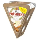 Brie cheese PRESIDENT with nuts, 32% fat, 125 g