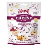 Crispy dried semi-hard cheese balls caramelized onion flavor, 45% fat, 40 g