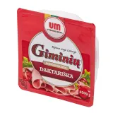 Boiled GIMINIŲ daktariška sausage, 250 g