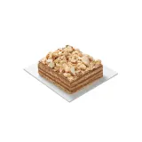 Meringue cake with hazelnut and cocoa cream