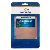 Hot smoked pork fillet with caraway first grade BIOVELA, 90 g