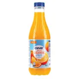 Orange juice 100% from concentrate with vit.C CLEVER, 1 l