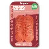 Plant-based sausage SALAMI MILANO, 80g