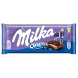 Chocolate MILKA OREO SANDWICH, 92 g