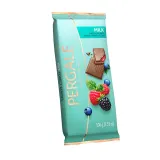 Milk chocolate with forest berry filling