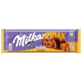 Chocolate with caramel and airy milk chocolate filling