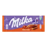 Chocolate with caramel filling MILKA TOFFEE CREME, 100 g