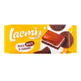 Молочный шоколад LACMI BLACK, WHITE & CARAMEL, 100 г