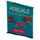 Темный шоколад с кусочками клюквы PERGALĖ, 200 г