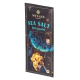 Органический темный шоколад с кристаллами морской соли MULATE ORGANIC SEA SALT, 80 г