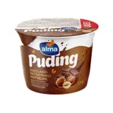 Chocolate and hazelnut flavored pudding ALMA 5.4% fat, 230 g