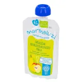 Organic apple and pear puree MARMALUZI (from 4 months), 90 g