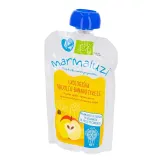 Organic apple and banana puree MARMALUZI (from 4 months), 90 g