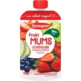 Puree with strawberries 6 months SEMPER MUMS RTE, 110 g