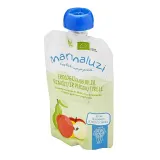 Organic apple, pear and peach puree MARMALUZI (from 6 months), 90 g