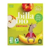 Apple and banana puree for children BILLA BIO, 360 g