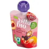 Пюре со вкусом персиков и манго для детей BILLA BIO, 360 г