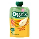 Экологическое пюре со вкусом манго, груш и граната ORGANIX EKO (с 6 месяцев), 100 г