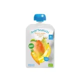 Organic puree MARMALUZI carrot, mango, banana, pear, 6 months, 90 g