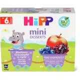 Organic apple, blueberry and pomegranate puree from 6 months HIPP 400 g