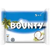 Milk Chocolate with Soft Coconut Filling BOUNTY, 5 x 57 g